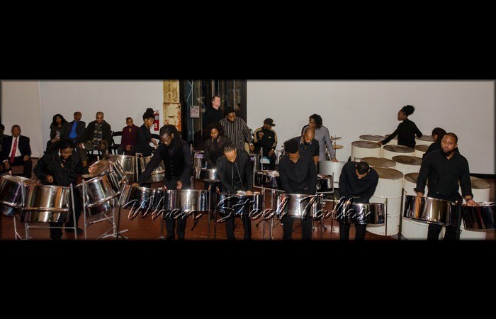 Steel Sensation performs at the Homegrown concert